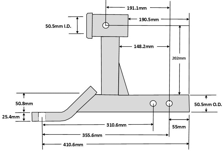 MISTER HITCHES Multi-Use Ball Mount