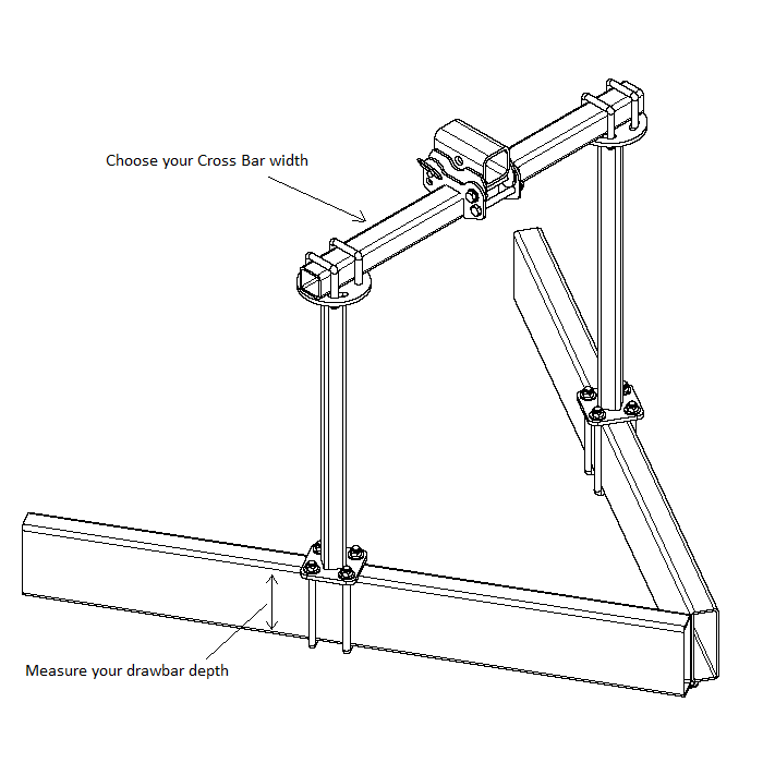 Tilting Hitch ADAPTA-Rack