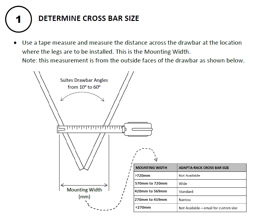 Tilting Hitch ADAPTA-Rack