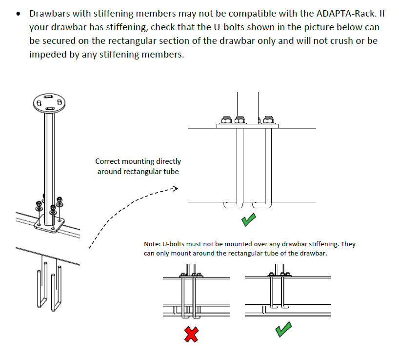 Tilting Hitch ADAPTA-Rack