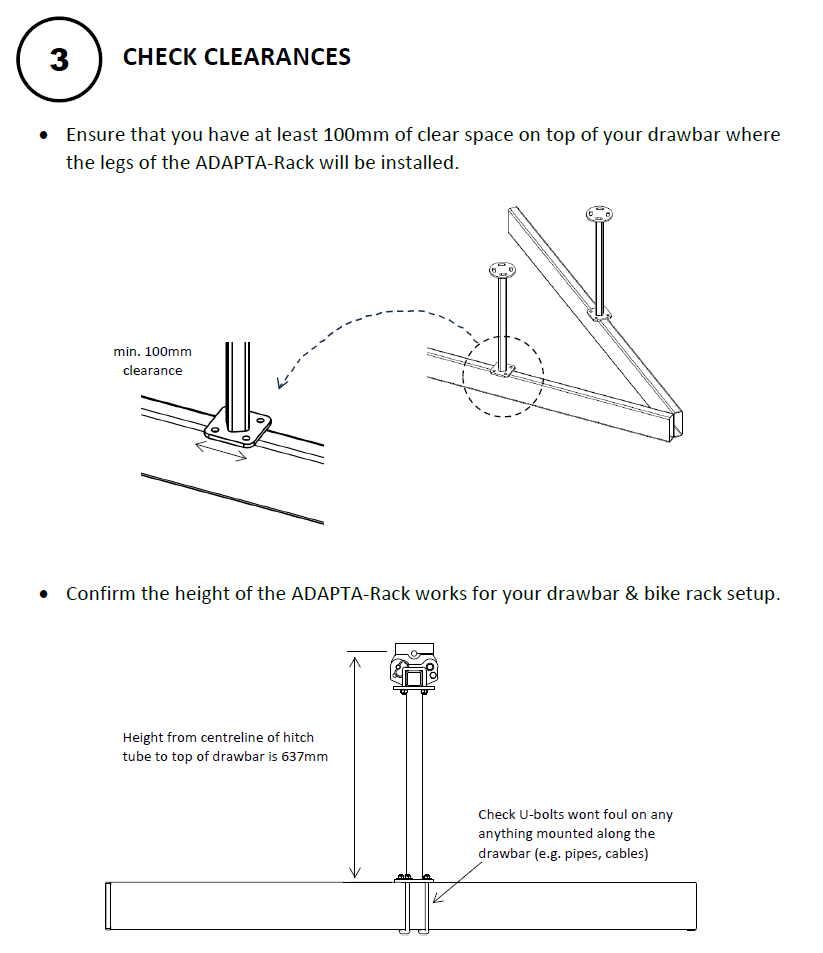 Tilting Hitch ADAPTA-Rack
